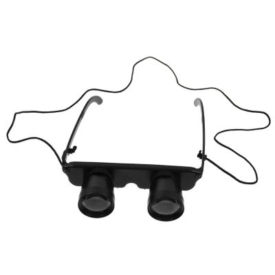 Angoily Professional Binocular 3X Head-Mounted Telescope Harness for Fishing Concerts Travel