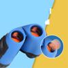 Binoculars Professional Mini Pocket Telescope Optics Compact Binoculars for Travel Bird Watching Objective Lens view 3