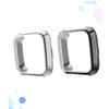 BIUDECO 2pcs Watch Case TPU Plating Protective Cover Full Body Screen Protector Shockproof Scratch Resistant view 3