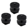Gadpiparty 3pcs Screw Tripod Adapter Cold Shoe Mount Flash Mount for Camera Rig Easy Install Screw Accessory view 1