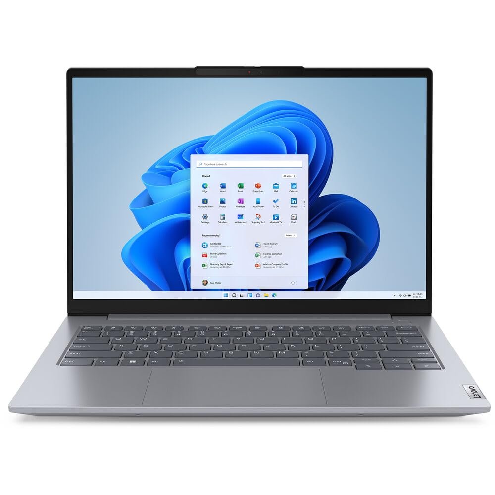 Lenovo 2025 Laptop | ThinkBook 14 G7 IML | 14" 1920x1200 Touch IPS | Intel-12 Core Ultra 7 155U | 16GB DDR5 | 1TB SSD | Windows 11 Pro | Wi-Fi 6 - BT 5.2 - Backlit KB - 1080p Camera - Arctic Grey