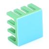 NDNCZDHC 20PCS Heat Sink 14x14x8mm Aluminum Heatsink Module with Heat Conduction Back Sticker (Green) view 1
