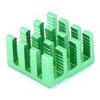 NDNCZDHC 20PCS Heat Sink 14x14x8mm Aluminum Heatsink Module with Heat Conduction Back Sticker (Green) view 4