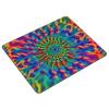 Color tie-dye Mousepad with Anti-fray Stitching, Comfortable Gaming Mousepad with Non-Slip Rubber Base, Waterproof Computer Mousemat Washable Mousepads for Laptop 10 x 12 inch view 2