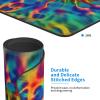 Color tie-dye Mousepad with Anti-fray Stitching, Comfortable Gaming Mousepad with Non-Slip Rubber Base, Waterproof Computer Mousemat Washable Mousepads for Laptop 10 x 12 inch view 4