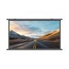 30" 40" 50" 60" 72" Manual Pull Down Projector Screen Home Theater Projection Screen 4K HD Movie Screen, for Indoor Outdoor, 4:3 16:9 Format, Easy Roll Up, Projection Screen Black Backing Movie Screen view 1