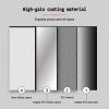 4K HD Anti-Light Movie Cloth Screen, 30"/40"/50"/60"/72" Pull-Down Projector Screen, for Indoor Outdoor, Lightweight Carry & Durable, 4:3 16:9 Format, Simple Bar Wall Mounted HD Projection Screen(Blac view 3