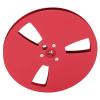 1/4 inch 7-inch Empty Tape Reel, Aluminum Alloy Universal Open Reel for ReVox, Studer, and Other Tape Machines (Red) view 4