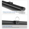 4:3 16:9 Retractable Projector Screen, Manual Pull Down Projector Screen, 4K Full HD, Anti-Crease, for Home Theater Office Game Movie Screen, Projection Screen Black Backing Movie Screen(Black 40",4:3 view 3