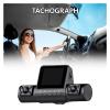 120 Degree Car Dashcam with 120 Wide Angle, 5V Display, and Sensoring Technology(C) view 2