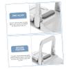 Angoily 2pcs Height Laptop Stand Digital Notebook Holder Vertical Laptop Stand Sturdy Airflow view 2