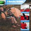 Emergency Weather Radio, Solar Hand Crank Radio AM/FM NOAA 2000mAh Red view 3
