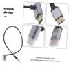 JOINPAYA Male to Male Video Cable Upward Angle Connector for Tv and Monitor Connections for Home Theater and view 2