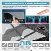 CDEFG for 2024 2025 2026 Toyota Grand Highlander Screen Protector, Tempered Glass 2024 2025 2026 Toyota Grand Highlander Hybrid 12.3-Inch Touchscreen Screen Cover HD Clear Anti Fingerprint 9H Hardness view 4