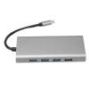 11 in 1 USB C Hub, HD Multimedia Docking Station, VGA PD 5Gbps Data Transmission, RJ45 Ethernet Port, Fast Charging, Card Reader, Aluminum Alloy Material, Compatible with Multip view 2