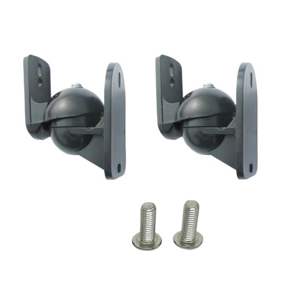ADPVRLUQ 1 Pair SW-03 Audio Speaker Wall-Mounted Bracket 502 Speaker Support Frame Plastic 5kg(1 Pair SW-03SC)