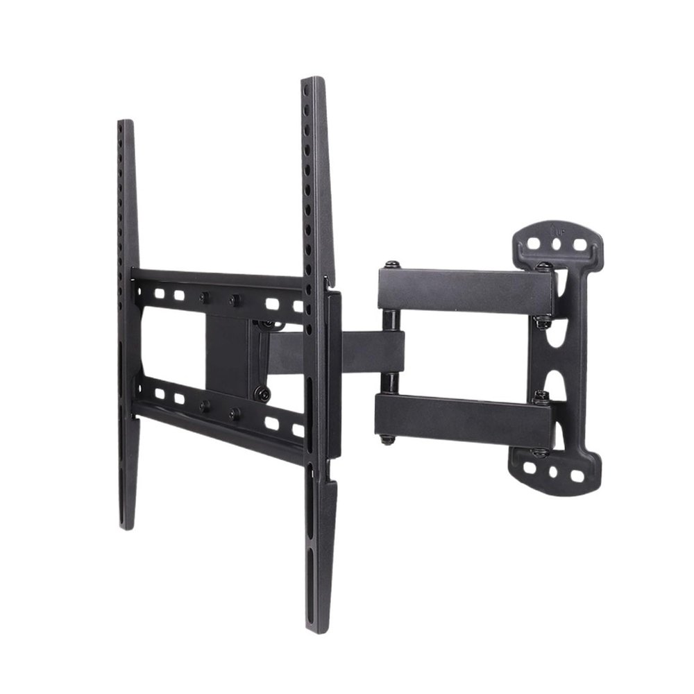 ADPVRLUQ Long Arm TV Wall Mount Bracket Corner Full Motion Tilt-Swivel for 26-55 Inch LCD LED 4K Flat Screen TV Large Capacity 66 Lbs