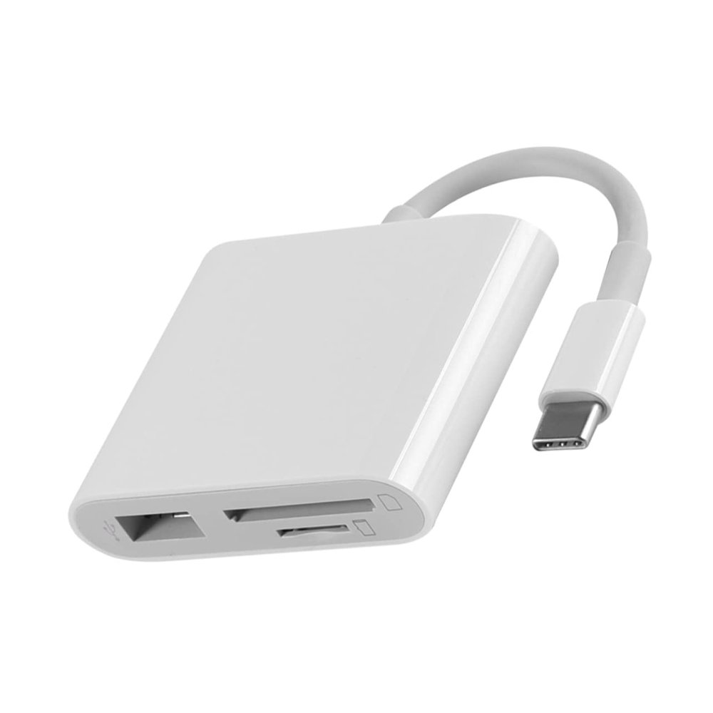 Angoily USB Type-c Card Reader Hub Adapter OTG Memory Reader for Easy Data Transfer and Backup Compatible Phones Tablets and Laptops