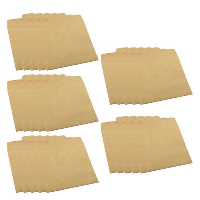 Mikinona Cd Envelope 25pcs Sealing Cd Pouches Cd Mailers Cardboard Portable Cd Cover Cd Storage Boxes