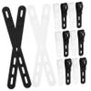 Angoily 20pcs Reusable Silicone Cable Ties Wire Organizers for Desk Home Office and Travel Cord Management Straps and Cables and Wires view 1