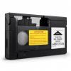 Diyeeni VHS C Tape Cassette Adapter, Motorized VHS to VHS C Cassette Adapter, Compatible 12mm SVHS VHSC to VHS, for VCR Player, Video Cassette Player and VHS to Digital Converting view 1