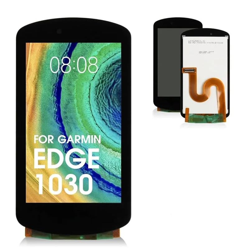 Original 3.5 inch Complete LCD Screen for Garmin Edge 1030 Display Panel Capacitive Touchscreen Digitizer Repair Replacement