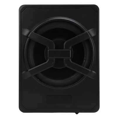 aqxreight Under SubwooferCar T 10 I 800W Slim Under Subwoofer with Amplifier Under Powered Car Truck Active Subwoofer Remote Control Colourful Ambient Light with App Control an