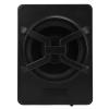 aqxreight Under SubwooferCar T 10 I 800W Slim Under Subwoofer with Amplifier Under Powered Car Truck Active Subwoofer Remote Control Colourful Ambient Light with App Control an view 1