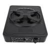aqxreight Under SubwooferCar T 10 I 800W Slim Under Subwoofer with Amplifier Under Powered Car Truck Active Subwoofer Remote Control Colourful Ambient Light with App Control an view 3