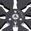 1/4 7 Inch Empty Reel Tape, 8 Holes Aluminum Alloy Open Reel Sound Tape Empty Reel for Reel to Reel for Studer, Stable and Rugged (Black) view 4