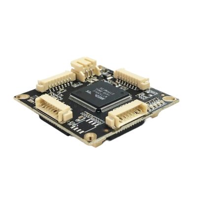 ZOZ03Y0 10/100/1000M 4 Port gigabit Ethernet Switch pcba for Embedded Integrated Module DC 5V 12V1A-3A in DC Out VLAN Through Current(1000M with VLAN)