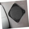 BUGUUYO 4pcs Audiosquare Square Speaker Grill Covers Black Decorative Mesh Frame for Car Audio Dust Guard and Enhanced Sound Clarity view 4