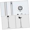 Angoily Universal Ceiling Wall Projector Mount Bracket Fit for Various Brands Ceiling Bracket Wall Mount Aluminum Alloy Telescopic Stand view 3
