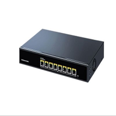 ZOZ03Y0 10Gbps 8 Port Ethernet Switch 10000Mbps Network Switcher 160G Bandwidth Networking Hub Internet Splitter Plug and Play
