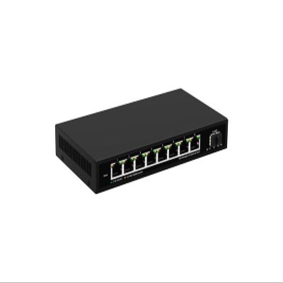 ZOZ03Y0 2.5GbE Managed Switch 8 Port 2.5GBASE-T Network Switcher 10G SFP+ Slot Uplink Web Management QOS VLAN LACP Fanless