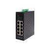 ZOZ03Y0 Managed Switch Gigabit L2-Managed Industrial Ethernet Switch Support Vlan, Web Management, Port Mirroring, 8-Port Switch 1000M(JT-IS305CM-124TS) view 4