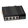 ZOZ03Y0 Industrial Ethernet Switch Gigabit POE Industrial Switch Fast Network 10 Port 10/100/1000Base-T DIN IP40 Outdoor Network Switch(4-POE 2-SFP) view 1