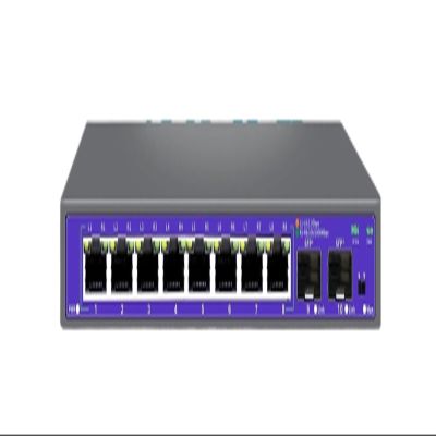 ZOZ03Y0 2.5G None-POE Network Switch 5 8 Port Ethernet Switch with 2 * 10G SFP+ for IP Camera/NVR(K0802WS US Plug)