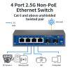 ZOZ03Y0 4 8 Port 2.5G Ethernet Switch None PoE Network Switch with 2 * 10G SFP Port for IP Camera/CCTV Security(Hi-K0402WS EU Plug) view 2