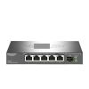 P98LJZQ 2.5G Network Switch 5 Port 2500Mbps Ethernet Switch with 10G SFP+ Unmanaged Home Lab Setup Small Hub Internet Splitter(EU Adapter) view 1
