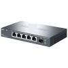 P98LJZQ 2.5G Network Switch 5 Port 2500Mbps Ethernet Switch with 10G SFP+ Unmanaged Home Lab Setup Small Hub Internet Splitter(EU Adapter) view 2