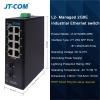 ZOZ03Y0 S Managed 6/10 Port Full Gigabit Industrial Ethernet Data Transfer Switch Gigabit L2- Managed Industrial Switch Support RSTP(JT-GY3208S-GFM) view 2