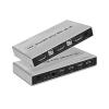 L6AS0F7 Dual-Port 2 Port Displayport KVM Switch 8K@60Hz USB DP Switch KVM DP Switcher USB KVM 4K@144hz Support Mouse&Keyboad Share(4K 60Hz,AU Power) view 1