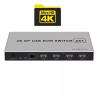 L6AS0F7 Dual-Port 2 Port Displayport KVM Switch 8K@60Hz USB DP Switch KVM DP Switcher USB KVM 4K@144hz Support Mouse&Keyboad Share(4K 60Hz,AU Power) view 2