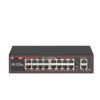 ZOZ03Y0 POE Gigabit Switch 18 Ports 100Mbps POE+1000Mbps Uplink Ethernet Switch 802.3 af/at Network Switch for IP Camera/Wireless AP/NRV(Switch with AU Plug) view 1