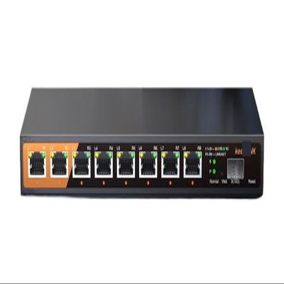 ZOZ03Y0 9-Port Multi-Gigabit Managed Switch with 8-2.5Gbps PoE and 1-10Gb SFP+ Uplink(Switch with US Plug)