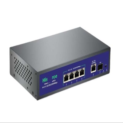 ZOZ03Y0 4 8 Full Gigabit Port POE Switch Active 48V Supply Ethernet 100/1000Mbps Nerwork Switch for IPC/NVR(G0821GB-C EU Plug)