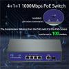 ZOZ03Y0 4 8 Full Gigabit Port POE Switch Active 48V Supply Ethernet 100/1000Mbps Nerwork Switch for IPC/NVR(G0821GB-C EU Plug) view 4