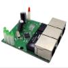 P98LJZQ OEM Switch mini 3 Port ethernet Switch 10 / 100mbps rj45 Network Switch hub PCB Module Board for System Integration view 2