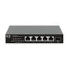 Tripp Lite 2.5 Gbps 5-Port Desktop Unmanaged Gigabit Ethernet Network Switch with PoE+, 70W, Metal Enclosure, Plug-and-Play, TAA Compliant, Wall Mount Option, Status LEDs, 3-Year Warranty (NG5POE-M2) view 2